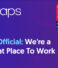 Adaps is now a Great Place to Work certified